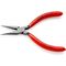 Justierzange L.135mm ger.flach,schmal Ku.-Überzug KNIPEX