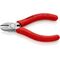 Seitenschneider L.110mm Kopf pol.Ku.-Überzug max.1,2mm KNIPEX
