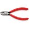 Seitenschneider L.125mm Kopf pol.Ku.-Überzug KNIPEX