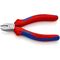 Seitenschneider L.125mm Kopf pol.Mehrkomp.-Hüllen max.1,5mm KNIPEX