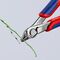 Elektronikseitenschneider Super-Knips® INOX L.125mm Form 1 Facette nein pol.