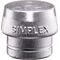 Schonhammerkopf SIMPLEX Kopf-Ø 30mm Weichmetall silber hart HALDER