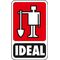 Harzer Kronenhacke IDEAL Blattm.130x90x130mm geschmiedet,Gr.13,Eschenstiel 1100g