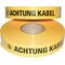 Trassenwarnband Aufdruck Achtung Kab.B.40mm L.250m gelb