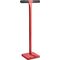 Erd-/Betonstampfer L.150mm B.150mm m.schwarzem Ku.T-Griff Stahl,lack.