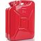 Kraftstoffkanister 20l Feuerrot RAL 3000 Stahlbl.0,9mm L345xB165xH470mm VALPRO
