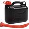 Transportkraftstoffkanister Inh.5l schwarz HD-PE L265xB135xH270mm NOW