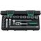 Steckschlüsselsatz 45/14/5i QR 19-tlg.3/8 Zoll SW 8-22mm Z.80 12KT STAHLWILLE