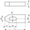Spanneisen DIN 6314 f.T-Nut 12+14+16mm L.125mm AMF