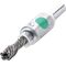 Pinselbürste D.10mm Schaft 6mm Drahtstärke 0,35mm VA 4500min-¹ LESSMANN
