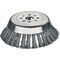 Kegelbürste D.180mm Drahtstärke 0,5mm STA 14mm Bohr.25,4mm 8000min-¹ LESSMANN