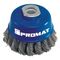 Topfbürste D.65mm Drahtstärke 0,35mm VA 12500min-¹ PROMAT