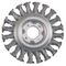 Rundbürste D.178mm Drahtstärke 0,5mm VA-Draht 13mm 10000min-¹ PROMAT