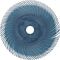 Radialbürstenscheibe RB-ZB Typ C D.75mm K.400 blau 20000min-¹ 3M