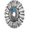 Rundbürste RBG 12512/22,2 CT INOX 0,35 D.125mm Drahtstärke 0,35mm VA 12mm