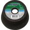 Schleiftopf C16N 110/100mm Natur- u.Kunststein,Stahlguss 16 Bohr.22,23mm PROMAT