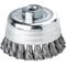 Zopftopfbürste D.65mm Gew.Drahtstärke 0,5mm STA 12500min-¹ LESSMANN