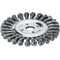 Zopfrundbürste D.115mm Bohr.Drahtstärke 0,5mm STA 14mm 12500min-¹ LESSMANN