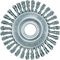 Rundbürste D.115mm Bohr.Drahtstärke 0,5mm STA 6mm 15000min-¹ LESSMANN