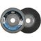 Fächerscheibe LONGLIFE C-TRIM D.125mm K.60 fl.INOX/Stahl ZK TYROLIT - VPE: 10