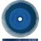 Radialbürste Sunburst Ø152xB152x25,4mm 400 Form DISC RA Alox/Korund TYROLIT