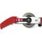 Rahmenbandmaß ERGOLINE L.50m Band-B.13mm B mm/cm EG II Alu.weiß Stahlmaßband BMI