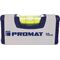 Wasserwaage 10cm Alu.silber ± 1,0 mm/m PROMAT