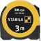 Taschenrollbandmaß BM 150 L.3m B.16mm mm/mm EGII ABS/TPE Festst.STABILA