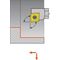 Bohrstange A08F-SCLCL 06 li. vern. m. IK PROMAT