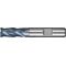Schaftfräser DIN 844 Typ HR D.12mm Einsatz-L.36mm HSS-Co5 TiCN Weldon