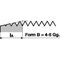 Maschinengewindebohrer DIN 376B VA M22x2,5mm HSS-Co nitr.u.vapor.6H PROMAT