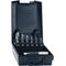Gewindebohrerbitsatz 7tlg.HSSG 1/4 Zoll 6KT Ku.-Box EXACT