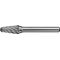 Frässtift KEL INOX D.12mm Kopf-L.25mm Schaft-D.6mm HM Verz.Normal,fein PROMAT