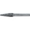 Frässtift SKM D.6mm Kopf-L.13mm Schaft-D.6mm HM Verz.Kreuz PROMAT
