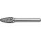 Frässtift RBF Special Steel D.6mm Kopf-L.18mm Schaft-D.6mm HM Verz.Kreuz PROMAT