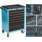 Wkz.wagen B781xT498xH1037mm 480 kg 7 Schubl.147-tlg.Stahlbl.HAZET