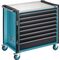 Wkz.wagen 179NXXL-8D B1133xT642xH1020mm 1000kg 8 Schubl.leer Stahlbl.HAZET