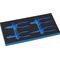 Werkzeugmodul Leereinlage 1/3-Modul 4000 871 231,4-tlg.PROMAT