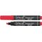 Permanentmarker Classic rot Strich-B.2-6mm Keilspitze PICA - VPE: 10