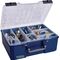 Sortimentskasten CarryLite 150 B413xT330xH147mm 8 Fächer blau RAACO