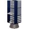 Drehturm B880xT880xH1600mm f.12 Schubladenmagazine galvanisiertes Stahlbl.dunkel
