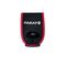 Hammerhalter B120xT70xH170mm Nyl.schwarz/rot PARAT