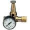 Propankleindruckregler Mini m.Manometer 0,5-4bar 6 kg/h G 3/8Zoll LH