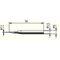 Lötspitze Serie 162 bleistiftspitz B.1,1mm 0162 BD/SB ERSA