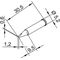 Lötspitze Ser.102 meißelförmig B.1,2mm 0102 CDLF12/SB ERSA
