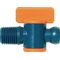 Absperrventil Gr. 1/4 ” m. AG Btl. m. 2 St. Loc-Line