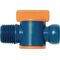 Absperrventil Gr. 1/2 ” m. AG Btl. m. 2 St. Loc-Line