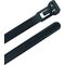 Kabelbinder L.250mm B.7,6mm PA 6.6 schwarz 100St./Btl.