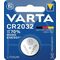 Knopfzelle Electronics 3 V 220 mAh CR2032 20x3,2mm VARTA