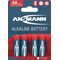 Batterie 1,5 V AA-AM3-Mignon 2800 mAh LR6 4906 4 St./Bl.ANSMANN